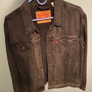 Levi’s black denim jacket